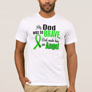 T-shirt Papa de lymphome non Hodgkinien de l'ange 1