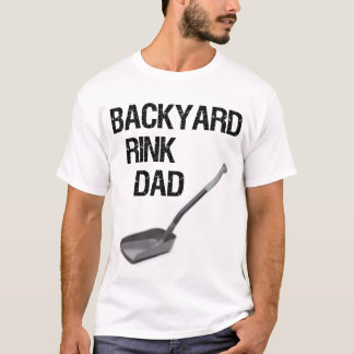 T-shirt Papa de piste de jardin