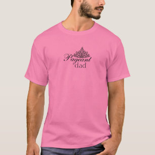 T-shirt Papa de reconstitution historique dans le rose et