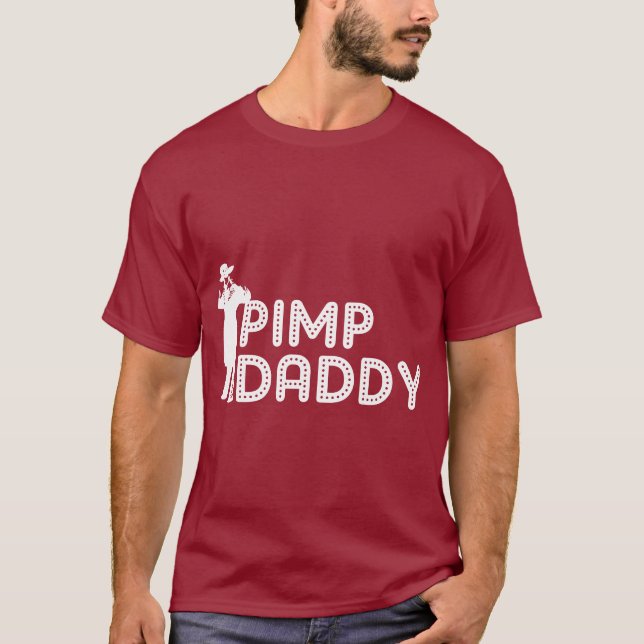 T-shirt Papa de souteneur (Devant)