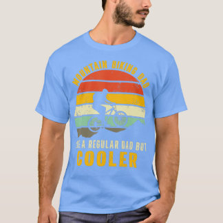T-shirt papa de VTT comme un père ordinaire mais glacière