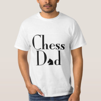 T-shirt Papa d'échecs