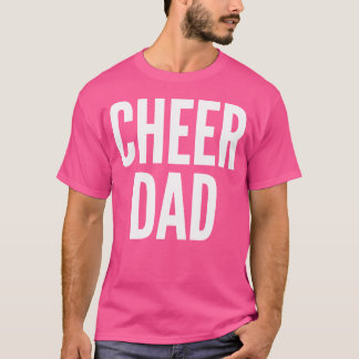 T-shirt Papa des pom-pom girls Ensemble de parents apparié