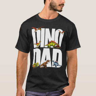 T-shirt Papa Dinosaure Parent Dinosaure Fête des Pères Pou