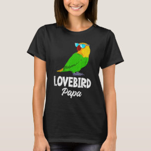 T-shirt Papa d'Inséparable Propriétaire de Perruches Homme
