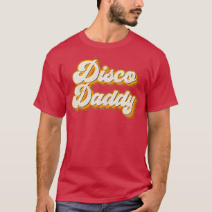 T-shirt Papa Disco Costume de fête assorti 60s 70s Papa fr