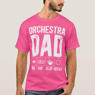 T-shirt Papa d'orchestre Conduire Payer Applaudir Papa D'u