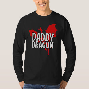 T-shirt Papa Dragon Mythique Légende Créature Père