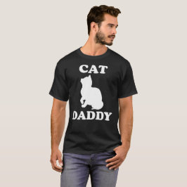 T-shirt Papa drôle de chat
