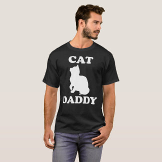 T-shirt Papa drôle de chat