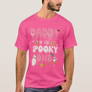 T-shirt Papa du Éffrayant One Girl 1er Anniversaire Hallow