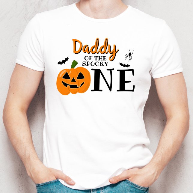 T-shirt Papa Du Éffrayant Un Halloween 1er Anniversaire (Créateur téléchargé)