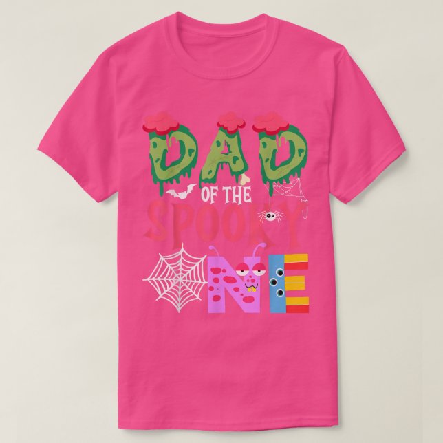 T-shirt Papa Du Éffrayant Un Halloween Premier 1er Anniver (Design devant)