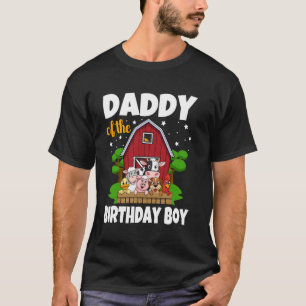 T-shirt Papa du garçon qui fête son anniversaire Fête d'an