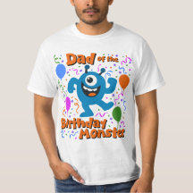 Papa du monstre d'anniversaire