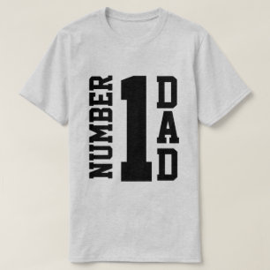 T-shirt Papa du numéro 1