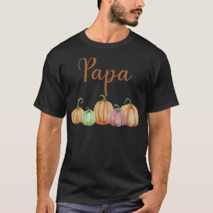 T-shirt Papa du Petit Citrouille Premier Anniversaire Auto
