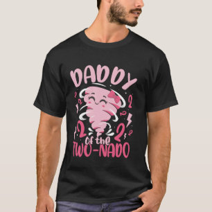 T-shirt Papa du thème de Tornade Two-nado pour 2ème Annive