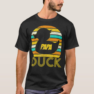T-shirt Papa Duck Rubber Duck Matching Family Cute