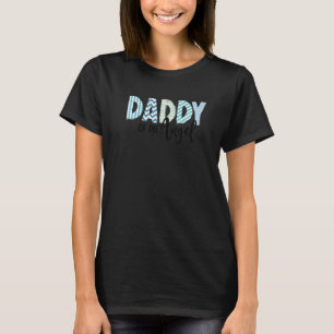 T-shirt Papa D'Un Ange Plaid Grossesse Nationale Et Enfant