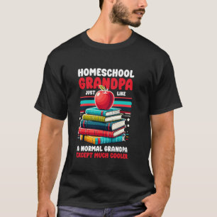 T-shirt Papa éducateur à domicile tout comme un grand-père