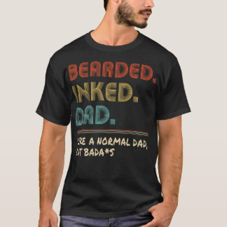 T-shirt Papa Enceint Porté Drôle Pour Papa Papa Vintage