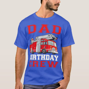 T-shirt Papa Équipage d'anniversaire Chauffeurs de camions