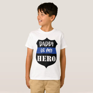 T-shirt Papa est mon héros