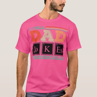 T-shirt Papa Fête des pères Périodique Table Drôle Papa pl