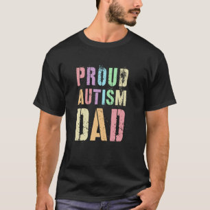 T-shirt Papa fier de l'autisme fier PROUD AUTISME PAPA Pap