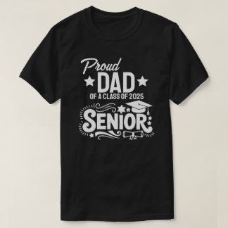T-shirt Papa fier d'un élève de Terminale 2025
