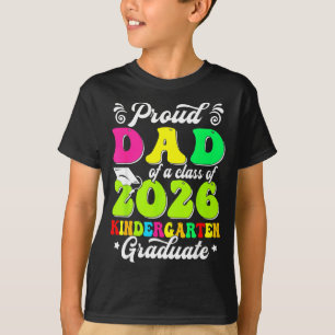 T-shirt Papa fier d'un finissant de la promotion 2026 fami