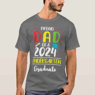 T-shirt Papa fier et drôle d'un diplômé de maternelle prom