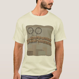 T-shirt Papa Garage Illustré Dessin Slogan