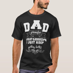 T-shirt Papa grand-père grand-grand-père Fête des pères De