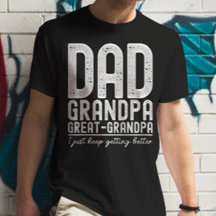 T-shirt Papa grand-père grand-père drôle Fête des pères