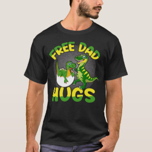 T-shirt Papa Gratuit Accrocs Dinosaur Papa & Enfant   Le p
