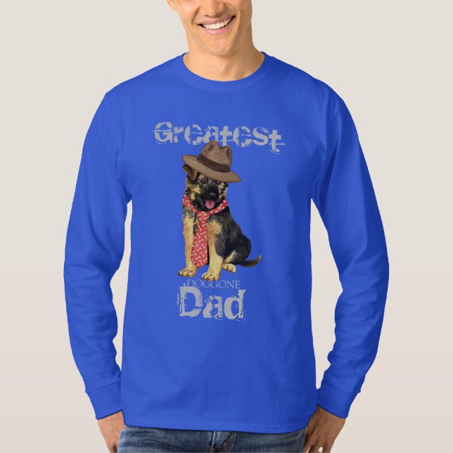 T-shirt Papa GSD (Devant)