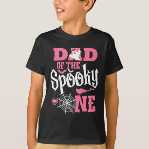 T-shirt Papa Halloween 1st Birthday Matching Family Spooky