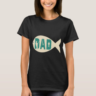 T-shirt Papa - Hommage au pêcheur - Cadeau de la fête des