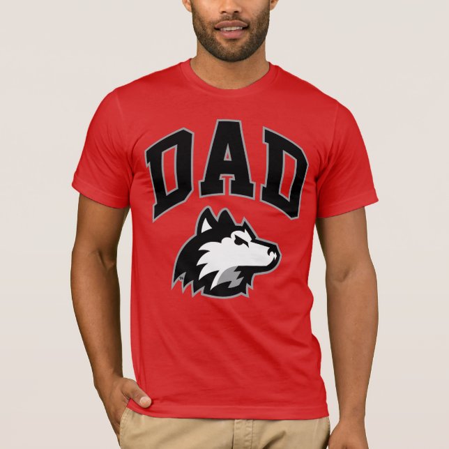 T-shirt Papa Huskies (Devant)