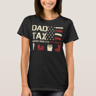 T-shirt Papa Impôt S'Assurer Qu'Il N'Est Pas Poison USA Dr