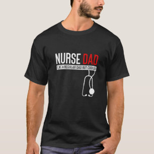 T-Shirt Papa Infirmier Cadeau Drôle pour Papa