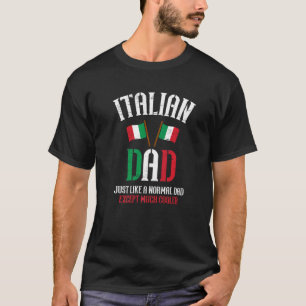 T-shirt Papa Italien Papa Papa Papa Papa Papa Papa Hero Gr