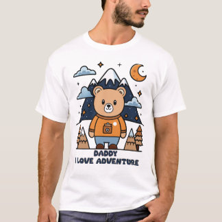 T-SHIRT PAPA J'AIME L'AVENTURE