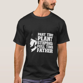 T-shirt Papa jardinier fleurs jardin plantes jardinage