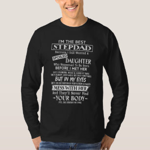 T-shirt Papa Je Suis Le Meilleur Stepdad - Je Recherché Un