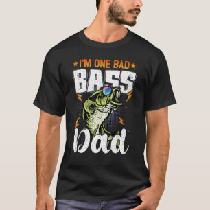 T-shirt Papa Je Suis Un Mauvais Papa Bass Basse Pêche Pour