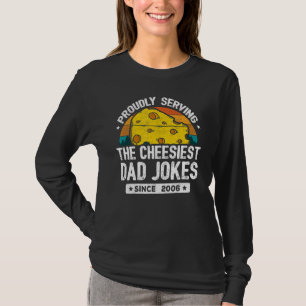 T-shirt Papa Joke Puns Papa Blagues depuis 2006 Papa Plais