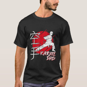 T-shirt Papa Karaté Police Japonaise Karaté Dojo Arts Mart